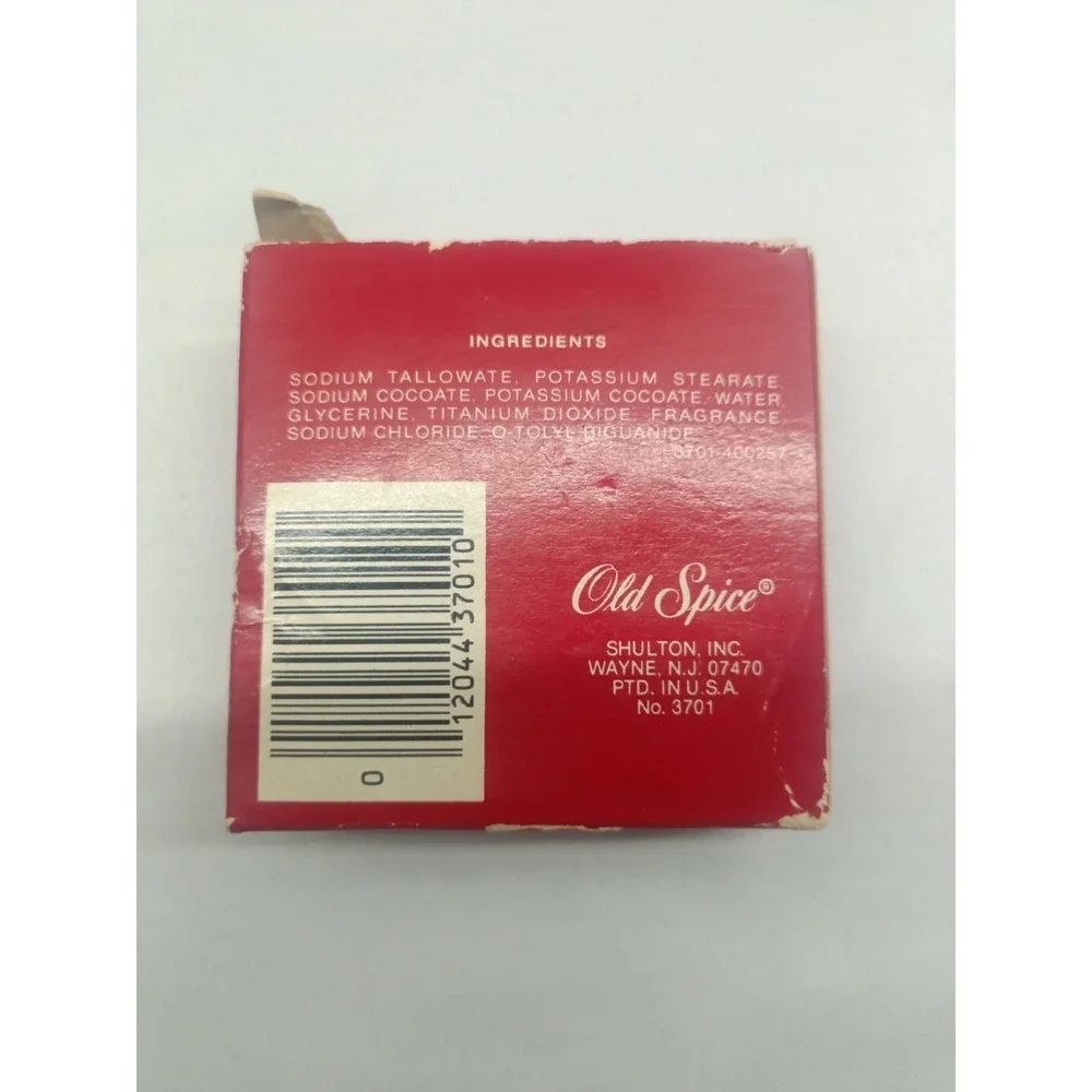 Vintage Old Spice Shaving Mug Refill 3oz Shaving Soap Shulton USA New In Box
